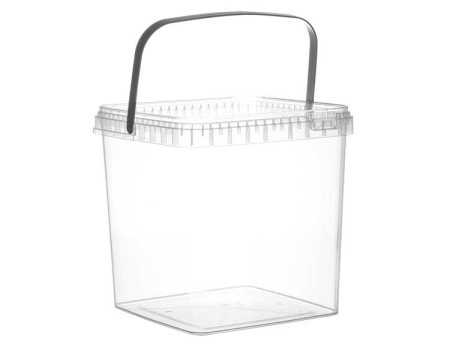 5.5L square bucket